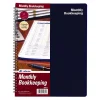 Accounting & Record Journals*TOPS Bookkeeping Record, 8 Columns, 8.5" x 11", Blue, 32 Sheets/Book (AFR71)