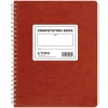 Notebooks|TOPS Computation Notebooks, 9.5" x 11.75", Graph Ruled, 76 Sheets, Red (35061)