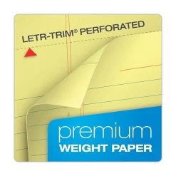 Notepads|TOPS Docket Gold Notepad, 8 1/2