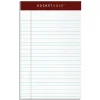Notepads|TOPS Docket Gold Notepads, 5" x 8", White, 50 Sheets/Pad, 12 Pads/Pack (63910)