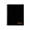 Subject Notebooks|TOPS Jen Action Planner Subject Notebook, 6.73" x 8.5", Project Ruled, 100 Sheets, Black (TOP 63828)