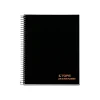 Subject Notebooks|TOPS JEN Subject Notebooks, 6.75" x 8.5", Cornell, 84 Sheets, Black (63827)
