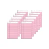 Notepads|TOPS Prism+ Legal Notepads, 5" x 8", Narrow Ruled, Pink, 50 Sheets/Pad, 12 Pads/Pack (63050)