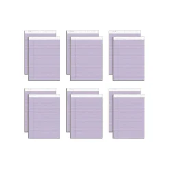 Notepads|TOPS Prism+ Legal Notepads, 5" x 8", Narrow Ruled, Orchid, 50 Sheets/Pad, 12 Pads/Pack (63040)