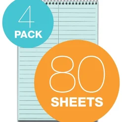 Notepads|TOPS Prism Steno Pads, 6