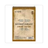 Notepads|TOPS Second Nature Steno Pad, 6" x 9", Gregg Ruled, White, 80 Sheets/Pad (TOP 74688)