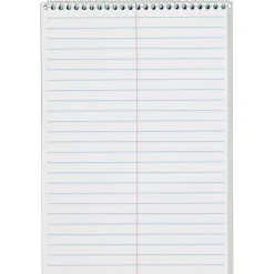 Notepads|TOPS ® Steno Book, White, Gregg Ruled, 6" x 9", 80 Sheets/Pad, 4/Pack (80220)