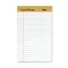 Notepads|TOPS ® The Legal Pad™ Plus, White, Jr Legal Ruled, 5" x 8", 50 Sheets/Pad, 1 Dozen Pads (71500)