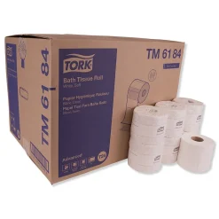 Advanced Bath Tissue, Septic Safe, 2-Ply, White, 550 Sheets/Roll, 80 Rolls/Carton (TRKTM6184)<Tork Best