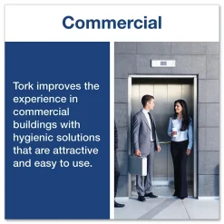 Advanced Mini Jumbo Roll Bath Tissue, Septic Safe, 2-Ply, White, 3.48