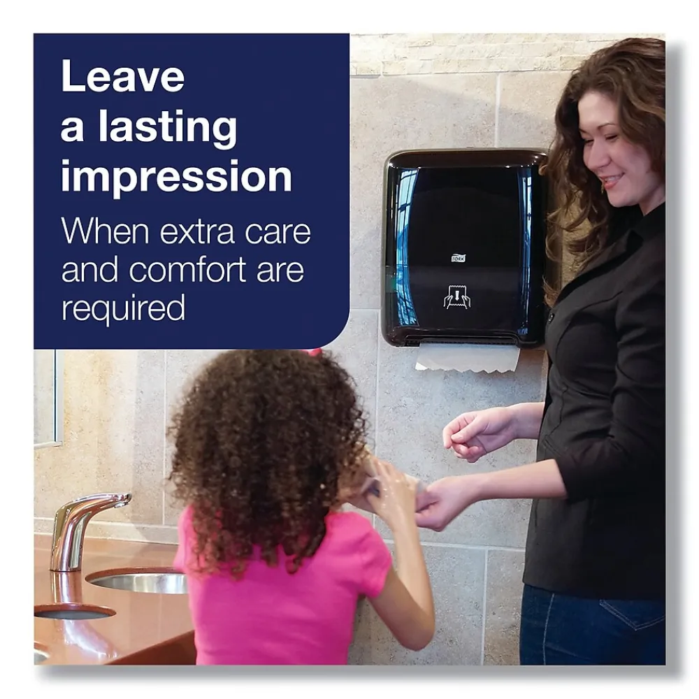 Elevation Matic Hand Towel Roll Dispenser, Black (TRK5510282)<Tork