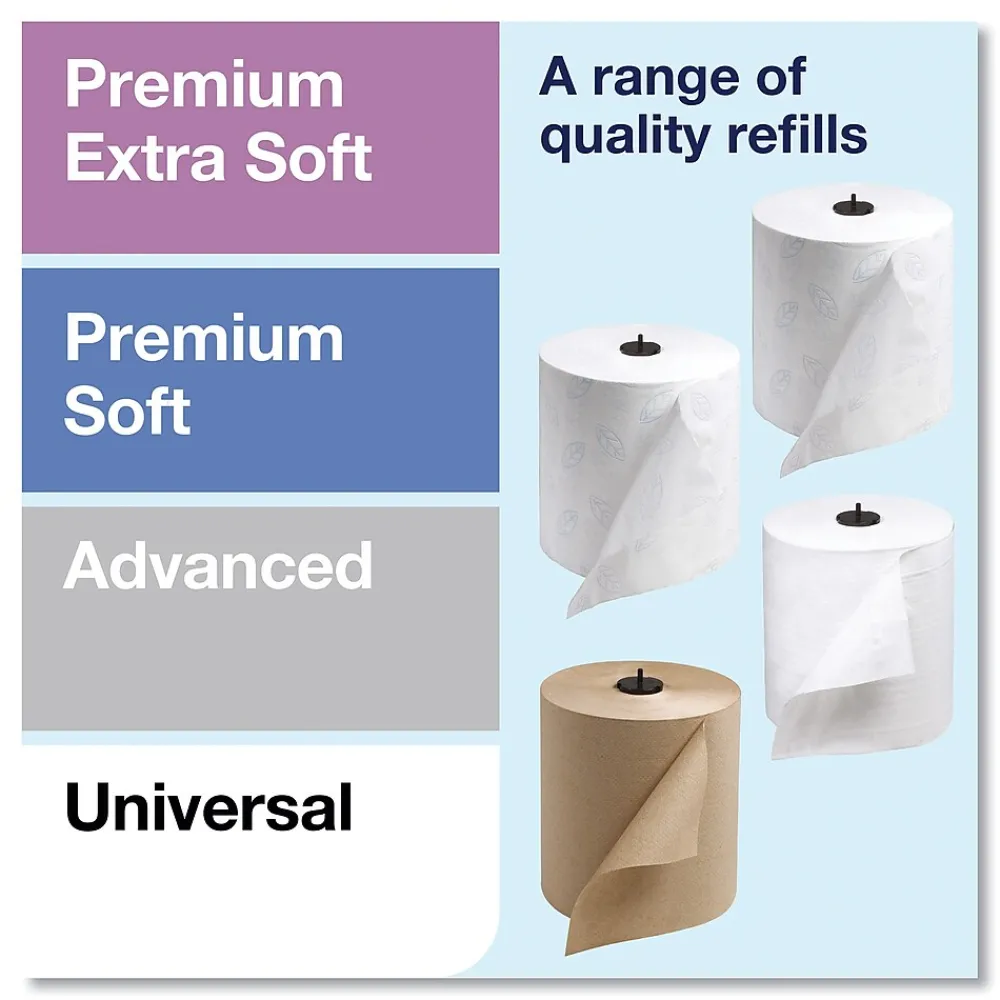 Elevation Matic Hand Towel Roll Dispenser, Black (TRK5510282)<Tork