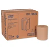 Tork Hardwound Paper Towels, 1-ply, 600 ft./Roll, 12 Rolls/Carton (TRKRK600E)
