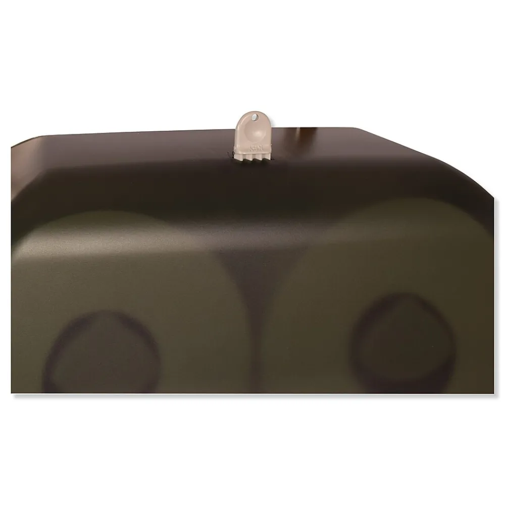® Twin Jumbo Roll Bath Tissue Dispenser, 19.29 x 5.51 x 11.83, Smoke/Gray<Tork Hot