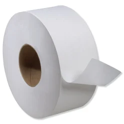 Universal Jumbo Bath Tissue, Septic Safe, 1-Ply, White, 3.48