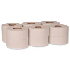 Universal Jumbo Bath Tissue, Septic Safe, 1-Ply, White, 3.48