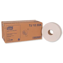 Universal Jumbo Bath Tissue, Septic Safe, 2-Ply, White, 3.48" x 2,000 ft, 6/Carton (TRKTJ1222A)<Tork