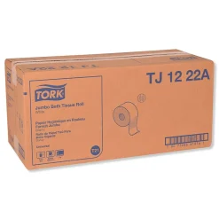 Universal Jumbo Bath Tissue, Septic Safe, 2-Ply, White, 3.48" x 2,000 ft, 6/Carton (TRKTJ1222A)<Tork