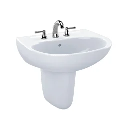 Toto Bathroom Sink, Cotton White (LHT241G#01)