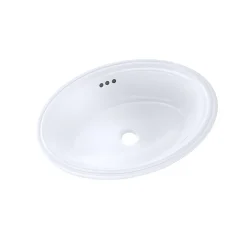 Toto Dartmouth Undermount Porcelain Bathroom Sink, Cotton White (LT643#01)