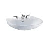 Toto Prominence Pedestal Bathroom Sink, Cotton White (LT242G#01)