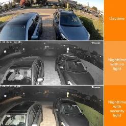 Toucan Floodlight Wireless Outdoor Smart Plug-In Security Camera with Night Vision, 2-Way Talk, Siren (TSLC10WU)