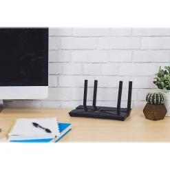 Hot TP-LINK Archer AX1500 Dual Band MU-MIMO Gaming Router, Black (ARCHER AX1500)