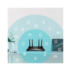 Hot TP-LINK Archer AX1500 Dual Band MU-MIMO Gaming Router, Black (ARCHER AX1500)