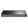 Best TP-LINK JetStream 48-Port Gigabit Ethernet PoE+ Managed Switch, Black (TL-SG3452P)
