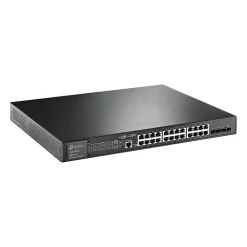 Sale TP-LINK JetStream 24-Port Gigabit Ethernet PoE+ Managed Switch, Black (TL-SG3428XMP)