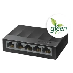 TP-LINK LS1005G Litewave 5 Port Layer 2 Gigabit Ethernet Switch Unmanaged, Black