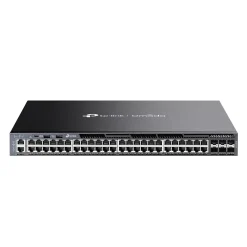 Sale TP Link TP-Link Omada 48 Gigabit Ethernet Ports Multi-Gigabit PoE Managed Switch, 216 Gbps, Black (SG6654X)