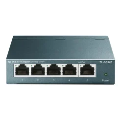 Hot TP-LINK TL-SG105 5-Port Managed Switch, 10/100/1000 Mbps, Black (TL-SG105)