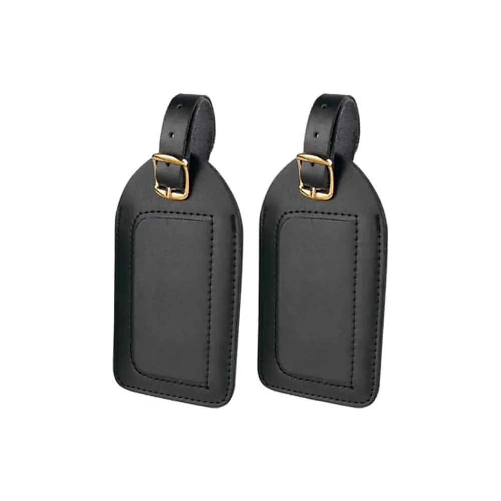 Luggage Tag, Black, 2/Pack (P2010XR)<Travel Smart Clearance