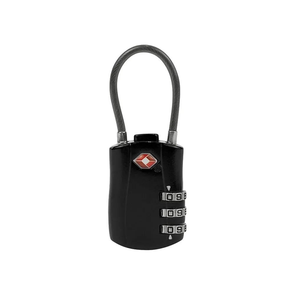 3-Digit Combination Lock, Black (13112-500)<Travelon Online