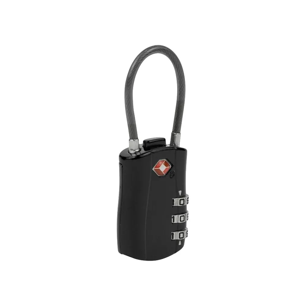 3-Digit Combination Lock, Black (13112-500)<Travelon Online