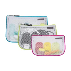 3-Piece Polyester Travel Pouch Set, Assorted Colors (43108-510)<Travelon Discount