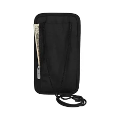 Polyester Passport Holder, Black (42763-500)<Travelon Clearance
