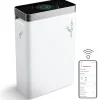 Treblab PUROXYGEN P500I H13 HEPA Filter Air Purifier,WiFi Enabled, White