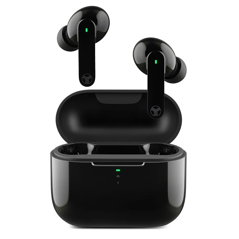 X1 True Wireless Earbuds, Waterproof IPX4, Bluetooth, Black<Treblab Hot
