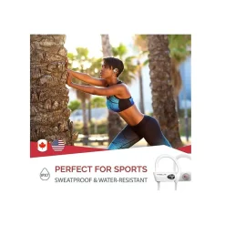 XR500 Wireless Ambient Sound Earbuds, Bluetooth, White (XR500W)<Treblab Clearance