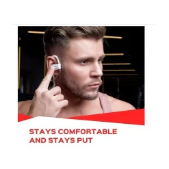 XR500 Wireless Ambient Sound Earbuds, Bluetooth, White (XR500W)<Treblab Clearance