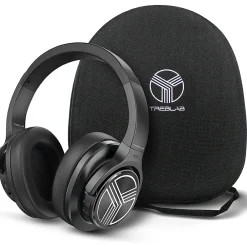 Clearance Treblab Z2-B Over Ear Workout Headphones with Microphone