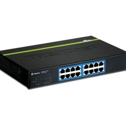 Best TRENDnet 16-Port Gigabit Ethernet Unmanaged Switch, 10/100/1000 Mbps, Black (TEG-S16DG)