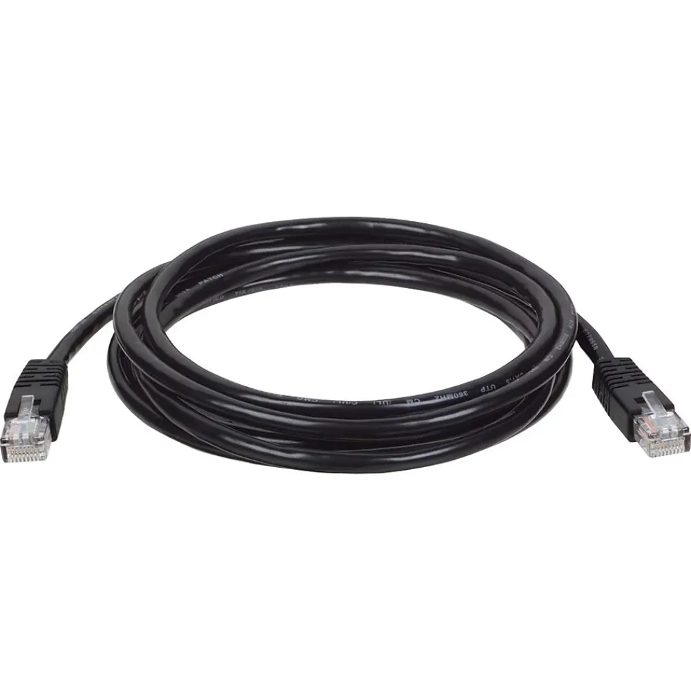 Tripp Lite 14' CAT-5e Patch Cable, Black (N002-014-BK)