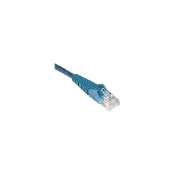 Tripp Lite 1' Cat5e RJ45/RJ45 Snagless Molded Cable, Blue (N001-001-BL)