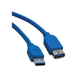 Tripp Lite 16' USB A Male/A Female, Blue (U324-016)