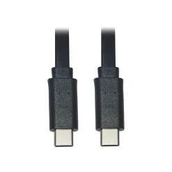 Tripp Lite 3' USB C Cable, Black (U040-003-C-FL)