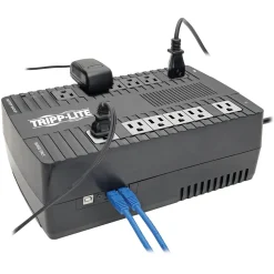 Tripp Lite AVR 900VA Battery Backup UPS, 12-Outlets, Black (AVR900U)