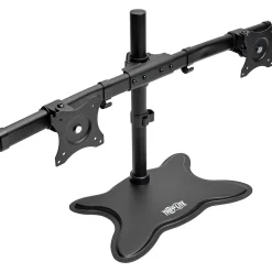 Clearance Tripp Lite Dual-Monitor TV Desktop Display Mount Stand Full Motion 13"- 27"